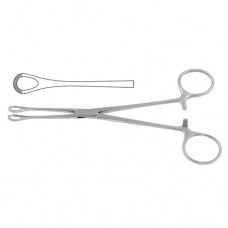 Williams Intestinal and Tissue Grasping Forceps Stainless Steel, 16.5 cm - 6 1/2"